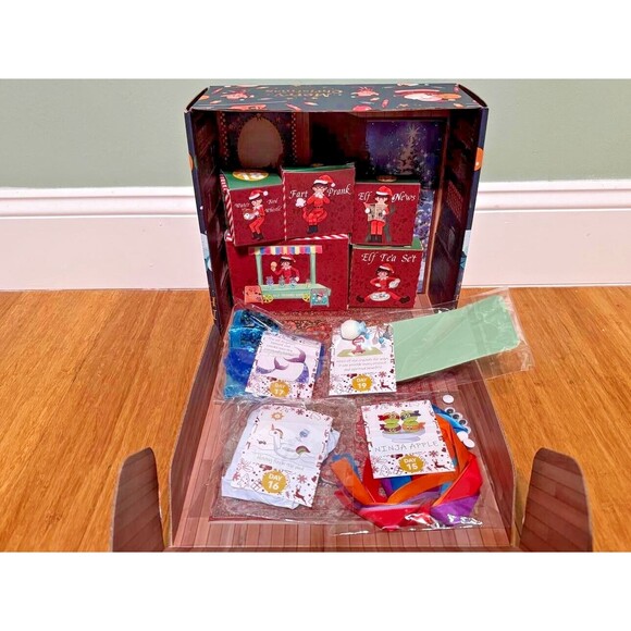 Elf on the Shelf Themed Deluxe Activity Kit: 28 Days of Activities SEE PICTURES - Picture 3 of 6